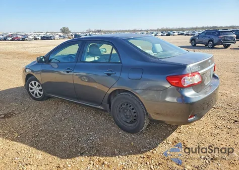 2011 Toyota Corolla Base from USA, damaged, VIN 2T1BU4EE9BC613591